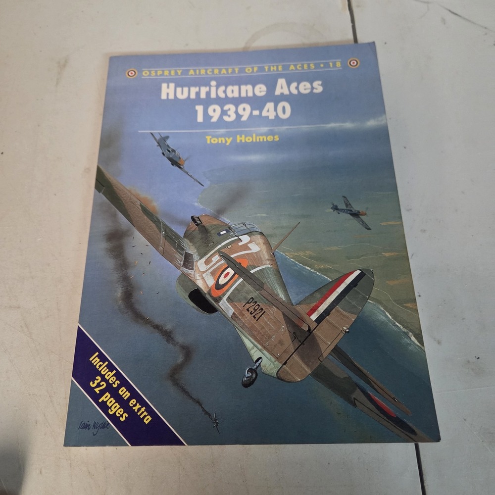 Osprey Aircraft‎ of the Aces Hurricane Aces 1939-40 PB Tony Holmes
